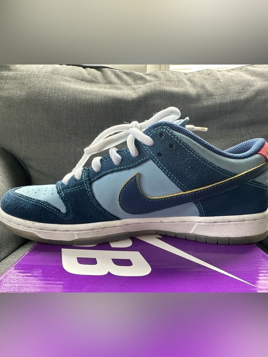 Nike ‘Why So Sad’ SB Dunk Low Pro - DX5549-400- Men’s Size 8 EUC main image 6